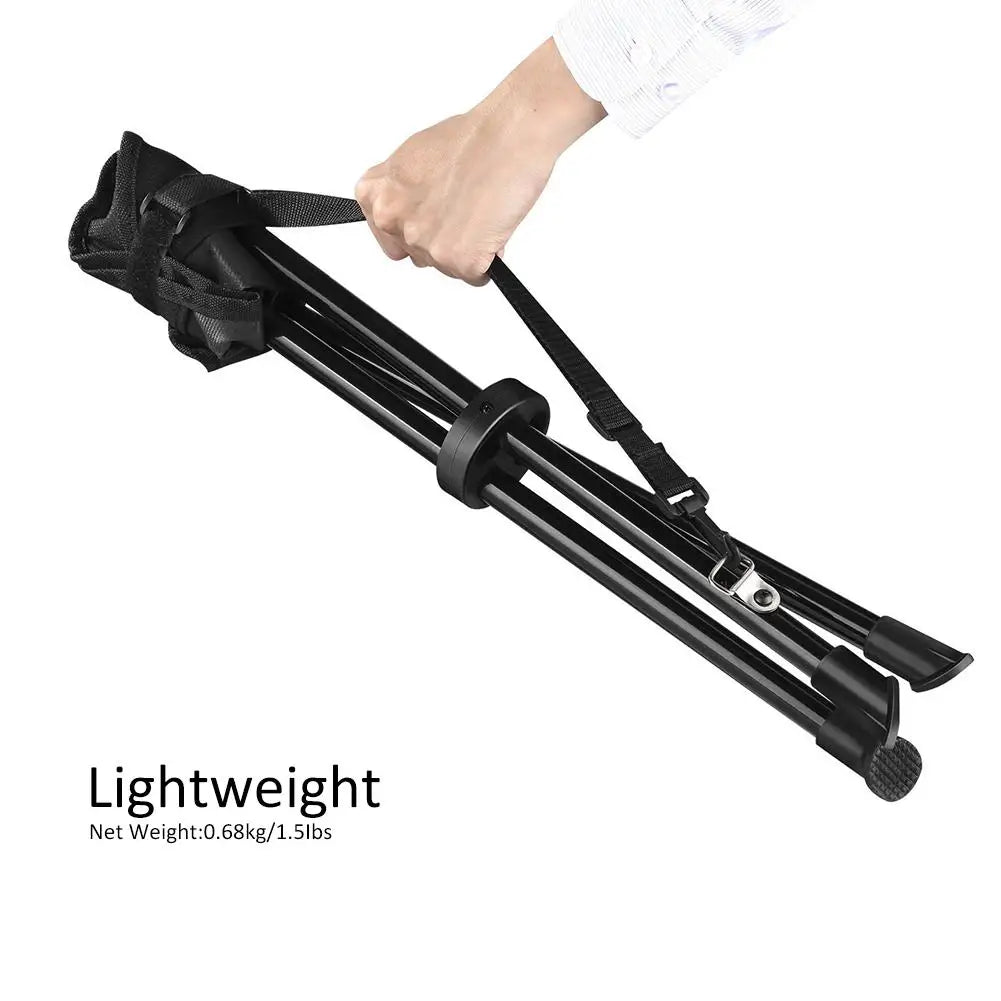 Tragbarer Stativhocker, Klappstuhl mit Tragetasche für Outdoor-Camping, Wandern, Jagen, Wandern, Angeln, Reisen
